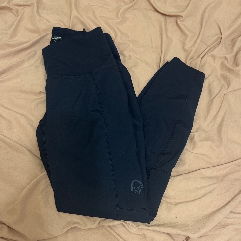Norrøna Indigo/black hiking tights